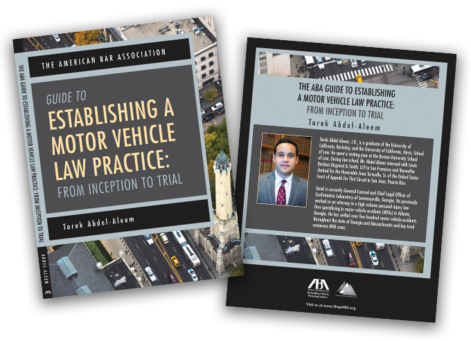 Establishing a Motor Vehicle Law Practice - Free Publication